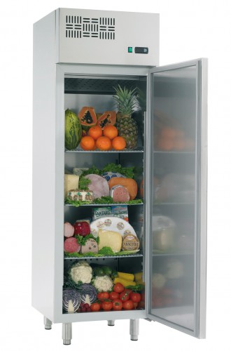 Refrigerator with ventilated cooling 600x600x1885 mm