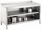 Work cupboard, 700x700x850mm, made of stainless steel 1.4301