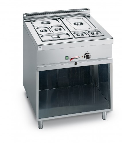 BAIN-MARIE ÉLECTRIQUE 2 x 1/1 GN SUR MEUBLE