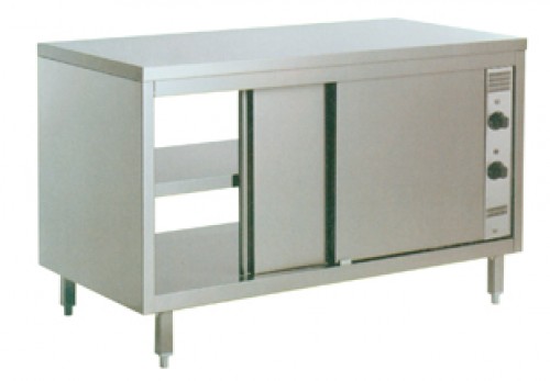 Hatch- and heated cupboard 1800x600x850mm