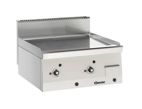 Griddle plate gas 600, W600, smooth