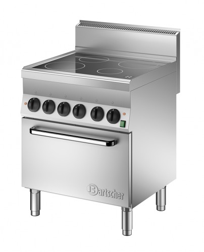 Fourneau vitro 650, L700, 4P, four électrique