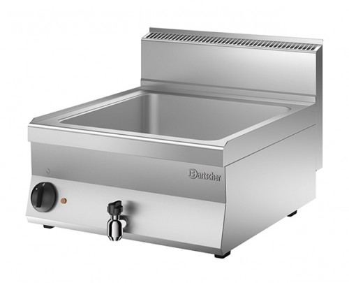 Bain Marie 650, L600, 1/1GN+ 2x1/4
