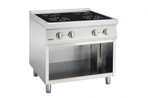 Cerane stove 900, 4 HTzon., open base unit