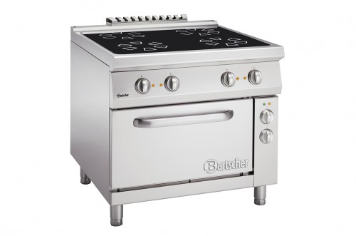 Cerane stove 900 , 4 HTzon., electric oven