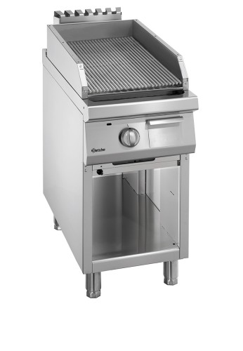 Lava rock grill, gas, 900, W450, open base unit