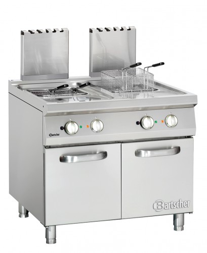 Deep fat fryer gas, 900 W900, 2x20L