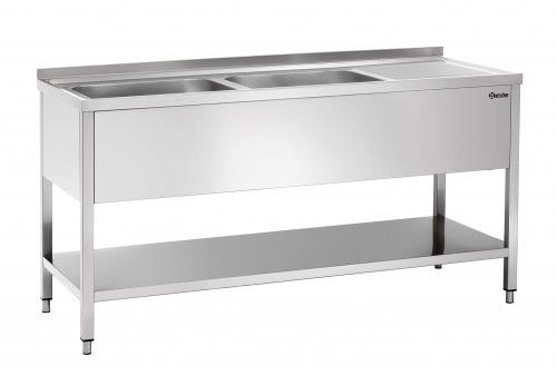 Sink centre, 700, W1600, 2 basins Left