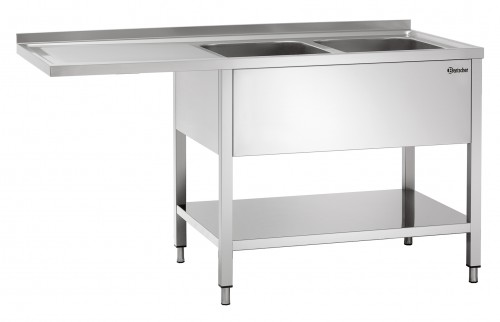Sink centre, 700, W1600, 2 basins Right