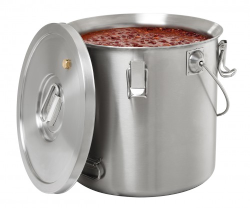 Conteneur isotherme 20L, Acier inoxydable