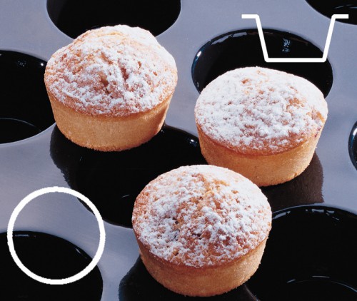 Tapis de cuisson Flexipan® à moules petites muffin 