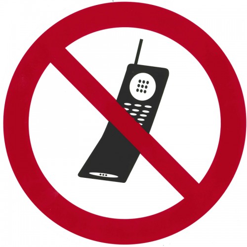 Signs, No Mobiles
