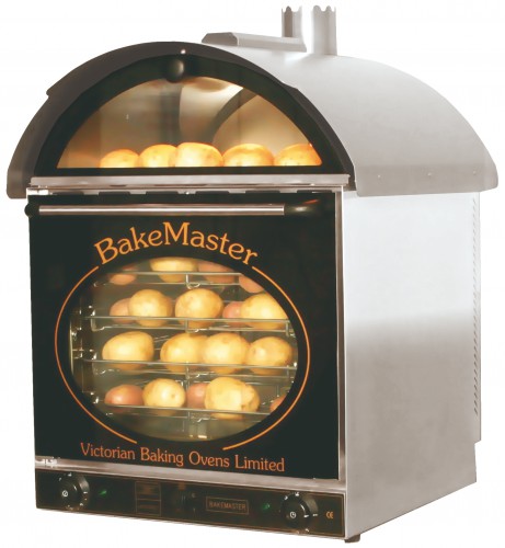 Vitrine chauffante double pour pommes de terre